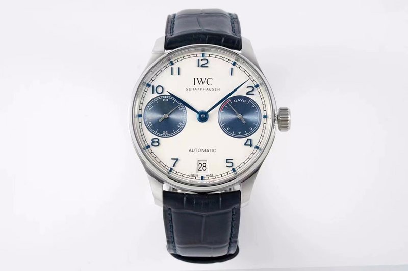 IWC 포르투기제 판다 다이얼 블루 핸즈 오토매틱 시계 001-251672