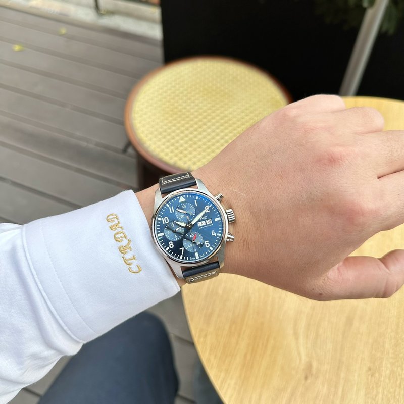 IWC 파일럿 크로노그래프 41mm 복제 시계 001-251679