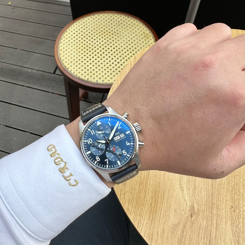 IWC 파일럿 크로노그래프 41mm 복제 시계 001-251679