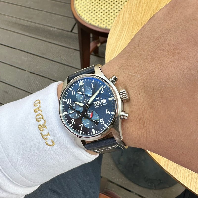 IWC 파일럿 크로노그래프 41mm 복제 시계 001-251679