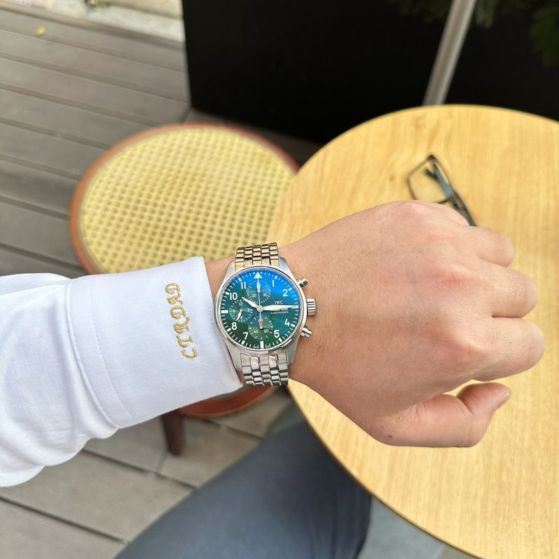 IWC 파일럿 크로노그래프 복제 시계 001-251681