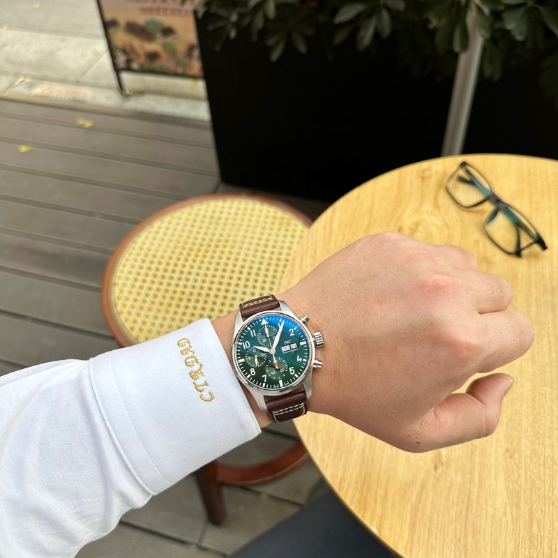 IWC 파일럿 크로노그래프 복제 시계 001-251682