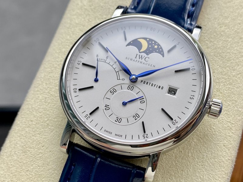 IWC 포르투기제저 오토매틱 문페이즈 시계 001-251686