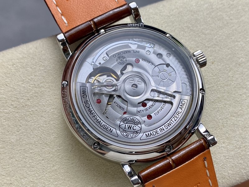 IWC 포르투기저 백케이스 문페이즈 오토매틱 시계 001-251692
