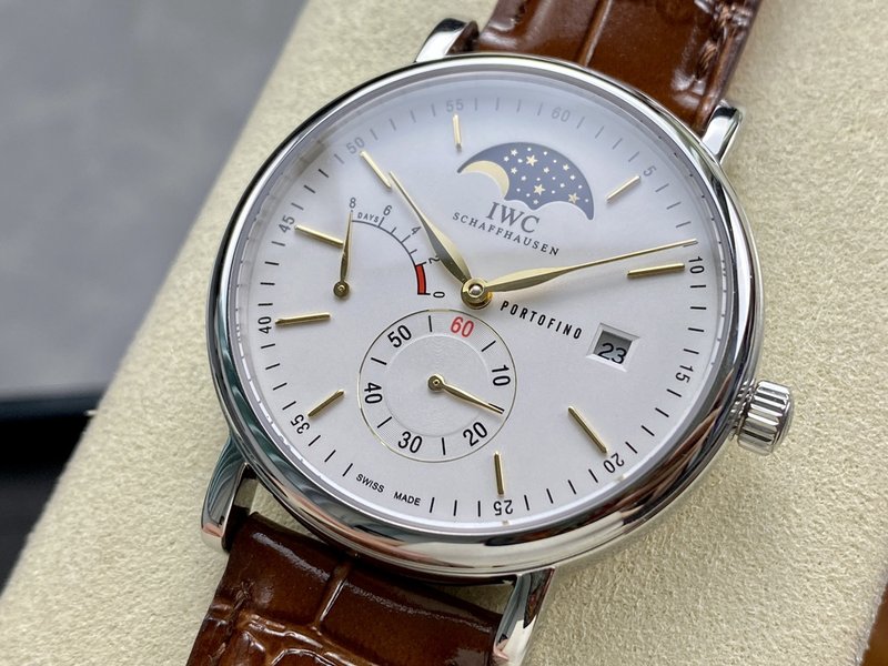 IWC 포르투기저 백케이스 문페이즈 오토매틱 시계 001-251692