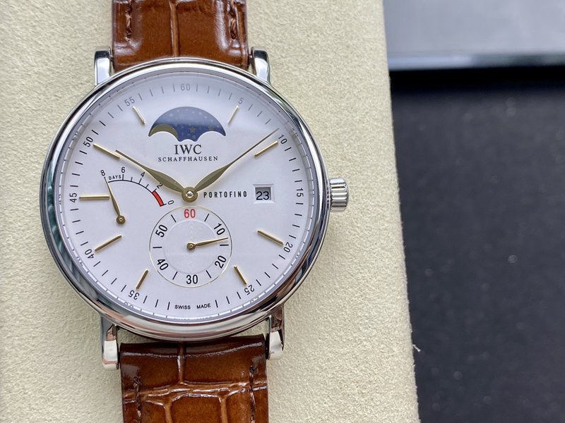IWC 포르투기저 백케이스 문페이즈 오토매틱 시계 001-251692