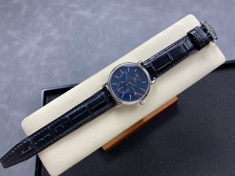 IWC 포르투기제저 오픈백 문페이즈 오매틱 시계 001-251693