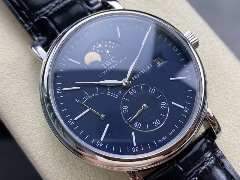 IWC 포르투기제저 오픈백 문페이즈 오매틱 시계 001-251693