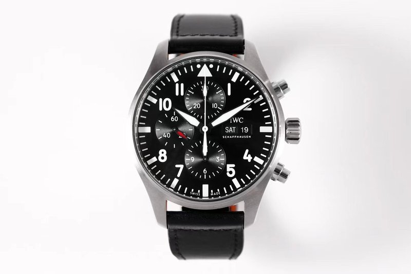 ZF IWC 파일럿 크로노그래프 남성 기계식 시계 001-251697