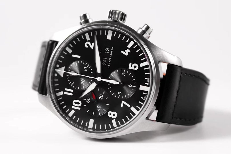 ZF IWC 파일럿 크로노그래프 남성 기계식 시계 001-251697