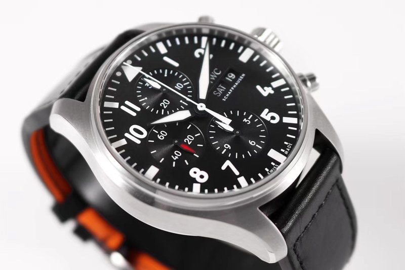 ZF IWC 파일럿 크로노그래프 남성 기계식 시계 001-251697