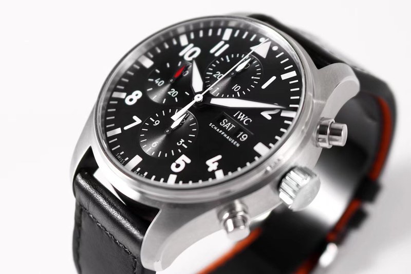ZF IWC 파일럿 크로노그래프 남성 기계식 시계 001-251697