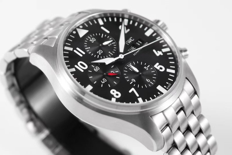 ZF IWC 파일럿 크로노그래프 토매틱 남성 시계 001-251698