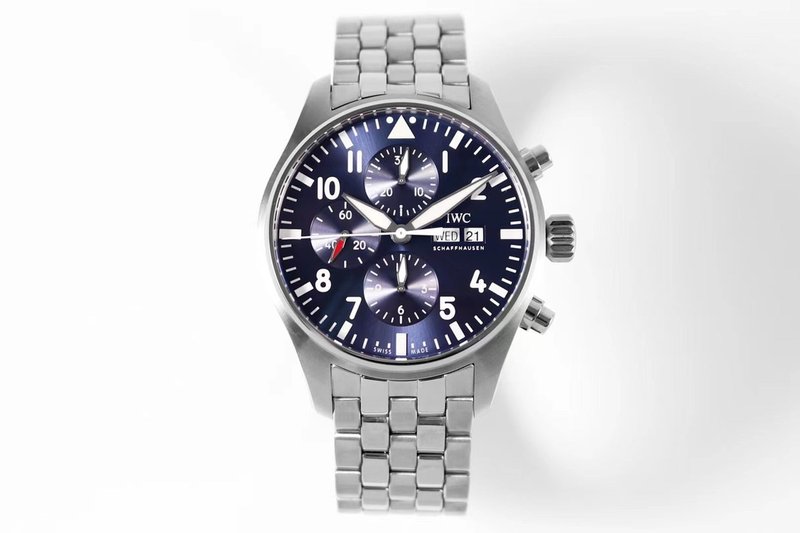 ZF IWC 파일럿 크로노그래프 시계 001-251699