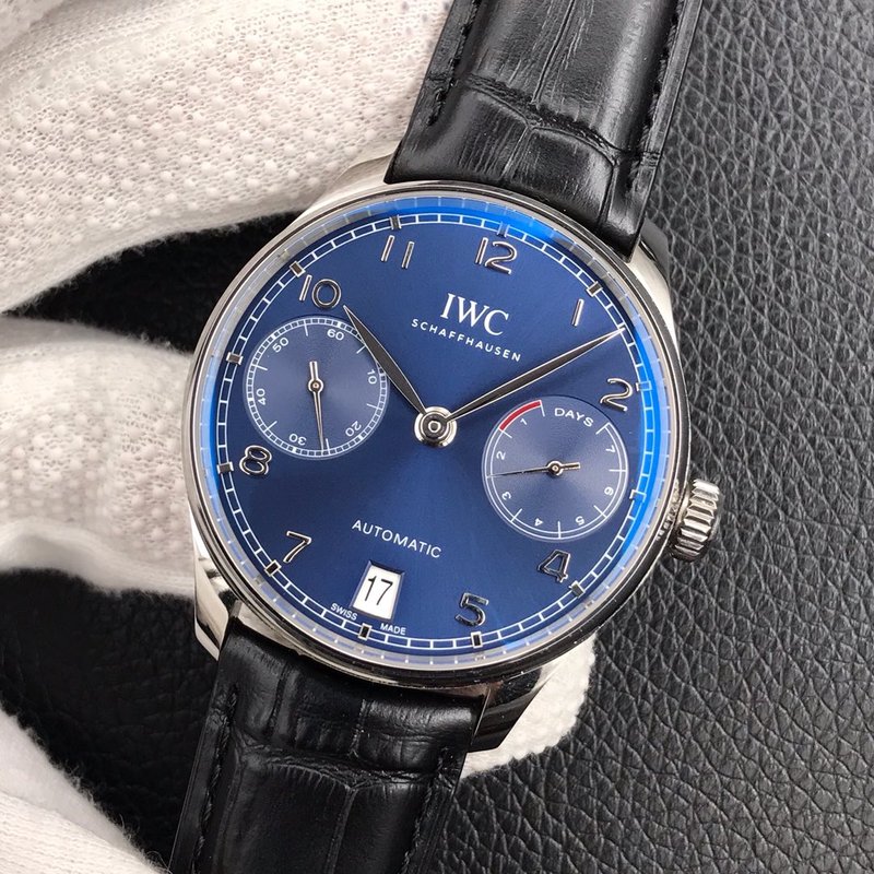 IWC 포르투기제 7 일 파워리저브 오토매틱 남성 시계 001-251700