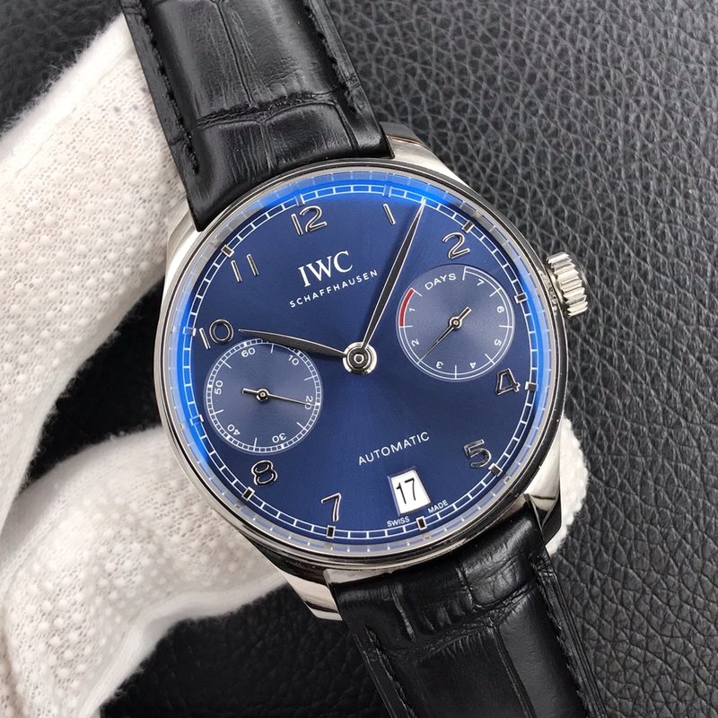 IWC 포르투기제 7 일 파워리저브 오토매틱 남성 시계 001-251700