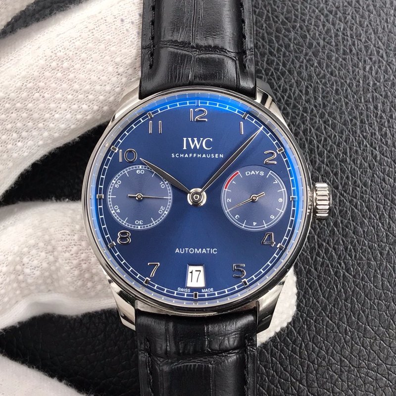 IWC 포르투기제 7 일 파워리저브 오토매틱 남성 시계 001-251700