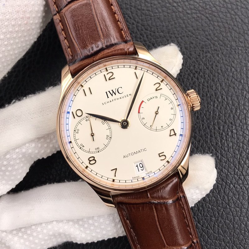 IWC 포르투기제 7 일 파워리저브 오토매틱 남성 시계 001-251702