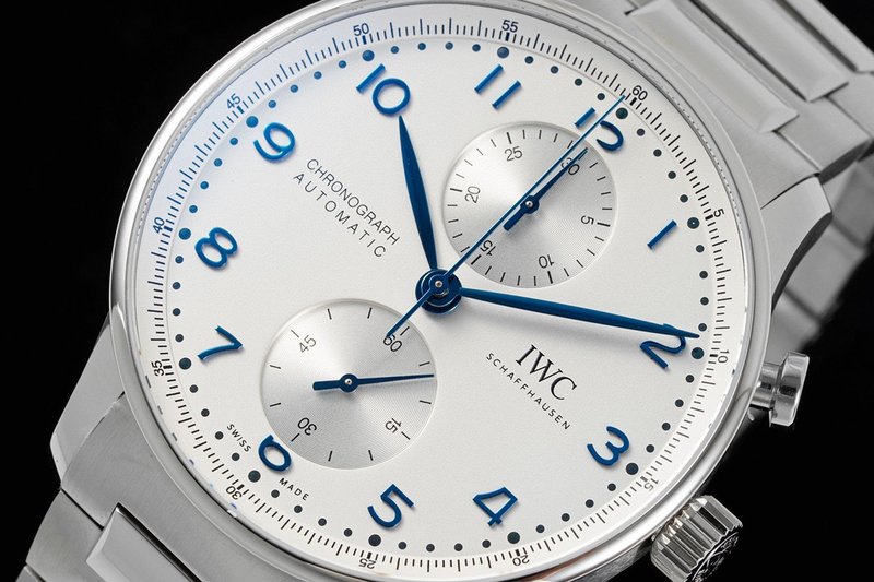 IWC 포르투기제 스틸 크로노그래프 001-251703