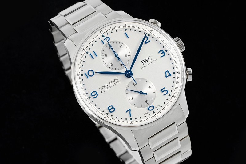 IWC 포르투기제 스틸 크로노그래프 001-251703