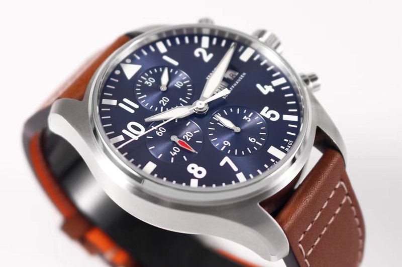 ZF IWC 파일럿 크로노그래프 시계 001-251704