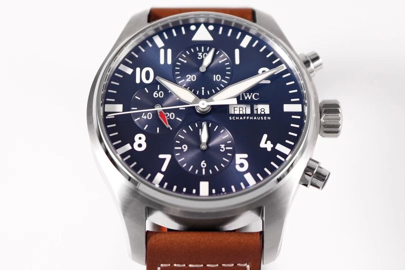 ZF IWC 파일럿 크로노그래프 시계 001-251704