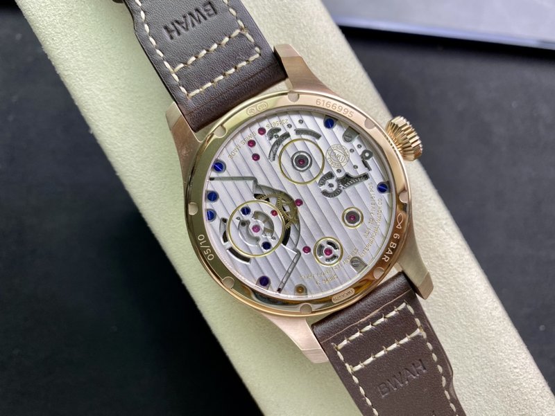 IWC 파일럿 워치 진 월페이저 투르비옹 시계 001-251709