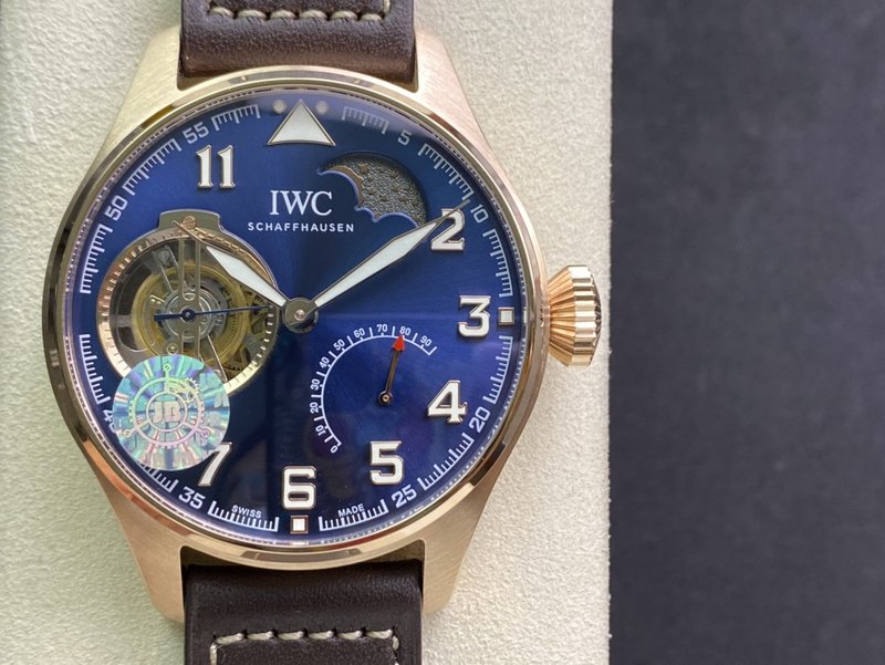 IWC 파일럿 워치 진 월페이저 투르비옹 시계 001-251709