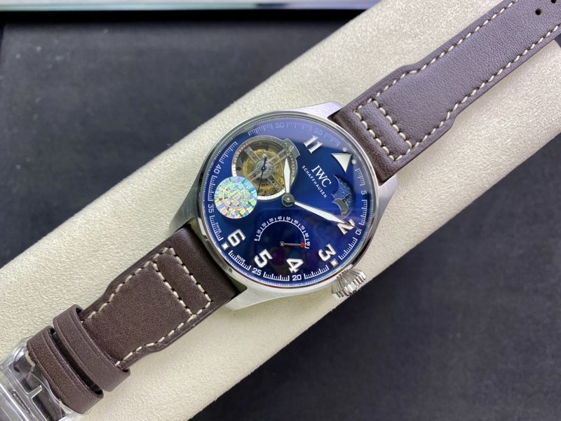 IWC 파일럿 워치 진 월페이즈 기능 시계 001-251710