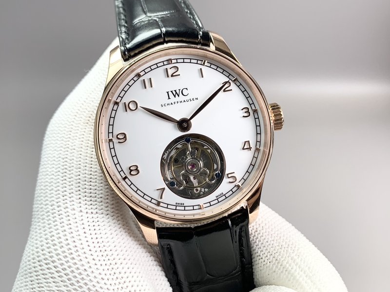 IWC 포르투기제 플라잉 투르비옹 수동 기계식 시계 001-251712