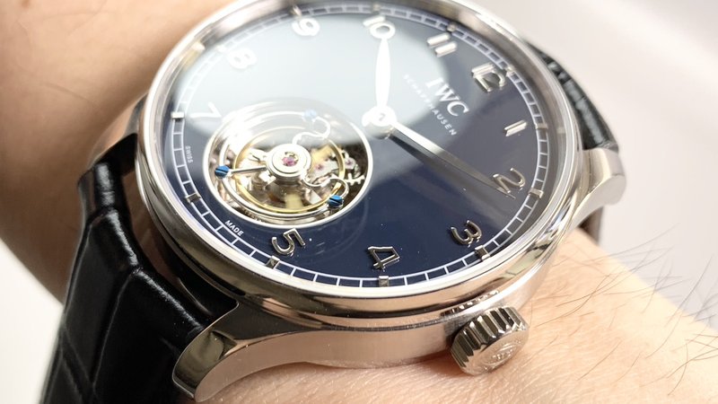 IWC 포르투기저 오토매 무브먼트 시계 001-251713