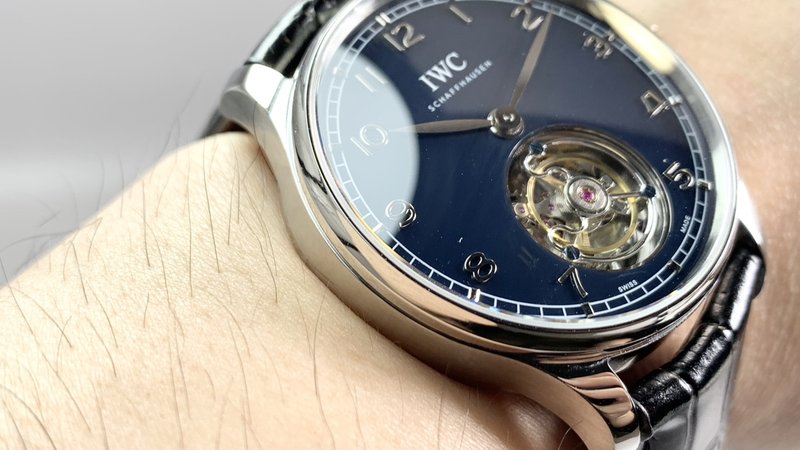 IWC 포르투기저 오토매 무브먼트 시계 001-251713