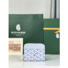 사계절 컬러 고야드딘 캔버스 지퍼 카드지갑 001-251991