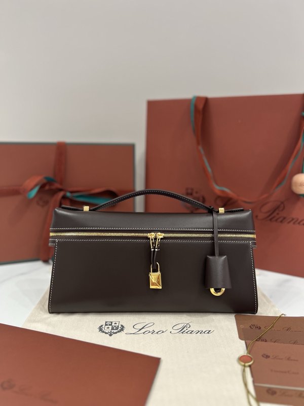 LP 엑스트라 클러치 브라운 클러치백 001-252062