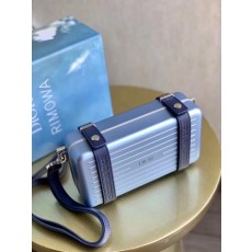 리모와 디올 콜라보 블루 미니백 001-252209