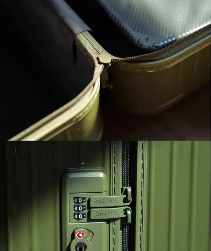 리모와 에센셜 시리즈 빈티지 그린 캐리어 001-252236