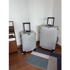 리모와 펜디 콜라보 한정판 알루미늄 합금 여행가방 001-252271