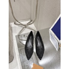 LV 메쉬 크리스탈 자수 하이힐 001-252429