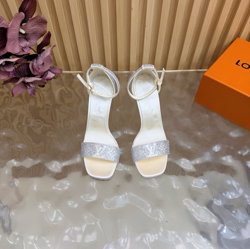 루이비통 메쉬 플랫폼 하이힐 샌들 001-252469
