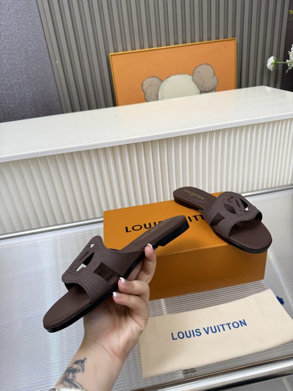 LV 빈티지 스웨이드 샌들 001-252477