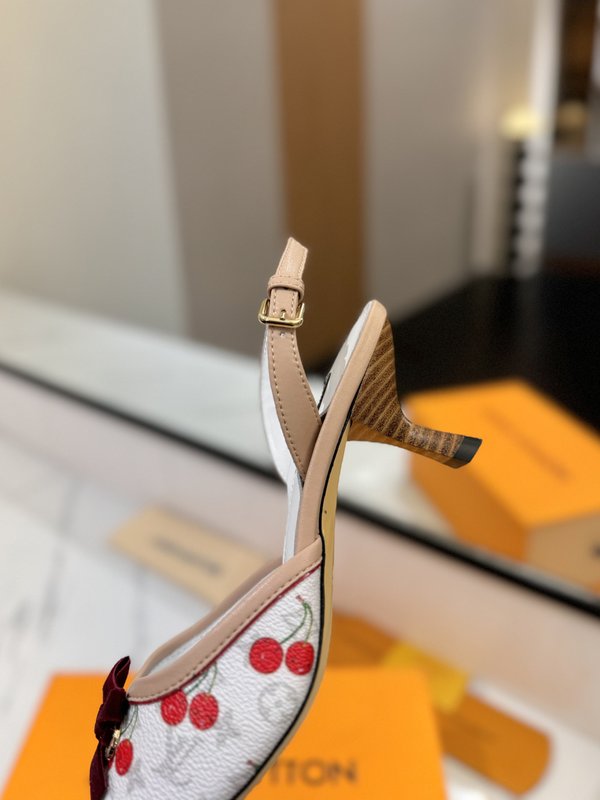LV 모노그램 데님 스파이스 하이힐 샌들 001-252501