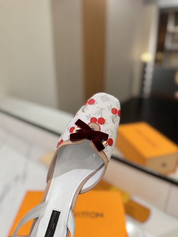 LV 모노그램 데님 스파이스 하이힐 샌들 001-252501