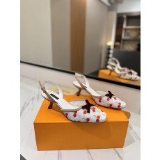 LV 모노그램 데님 스파이스 하이힐 샌들 001-252501