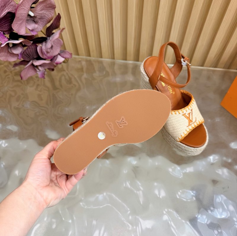 루이비통 에스파드리유 웨지 샌들 001-252526