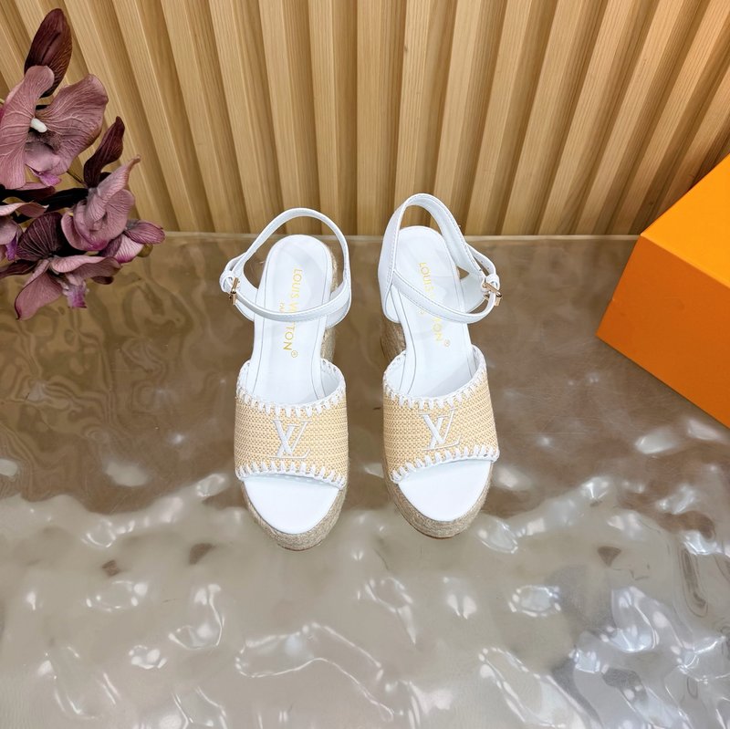루이비통 에스파드리유 웨지 샌들 001-252527