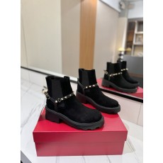 발렌티노 라운드 토 슬립온 첼시 부츠 001-252573