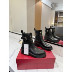발렌티노 라운드 토 체ลซี 부츠 001-252575