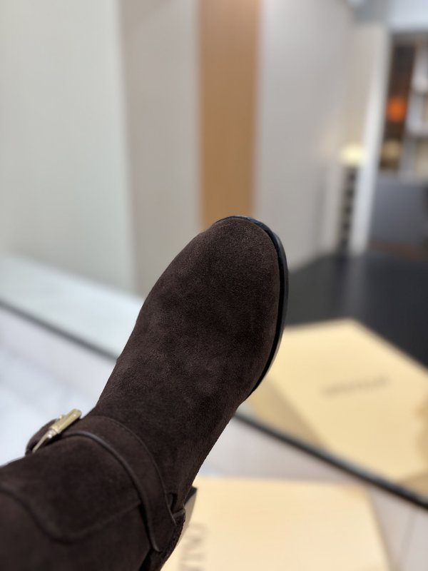 발렌티노 빈티지 버클 라운드 토니 부츠 001-252581