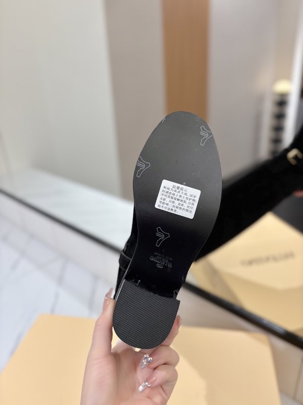 발렌티노 빈티지 버클 라운드 토니 부츠 001-252582