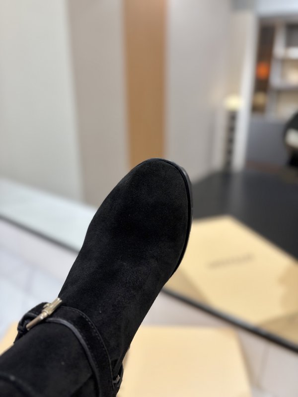 발렌티노 빈티지 버클 라운드 토니 부츠 001-252582